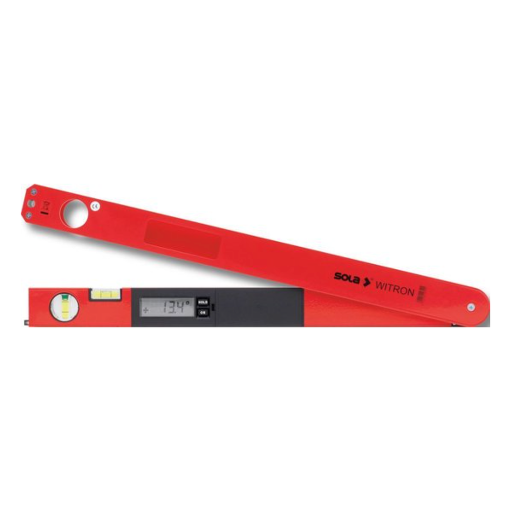 Elektronische hoekmeter 60cm WITRON60T in tas