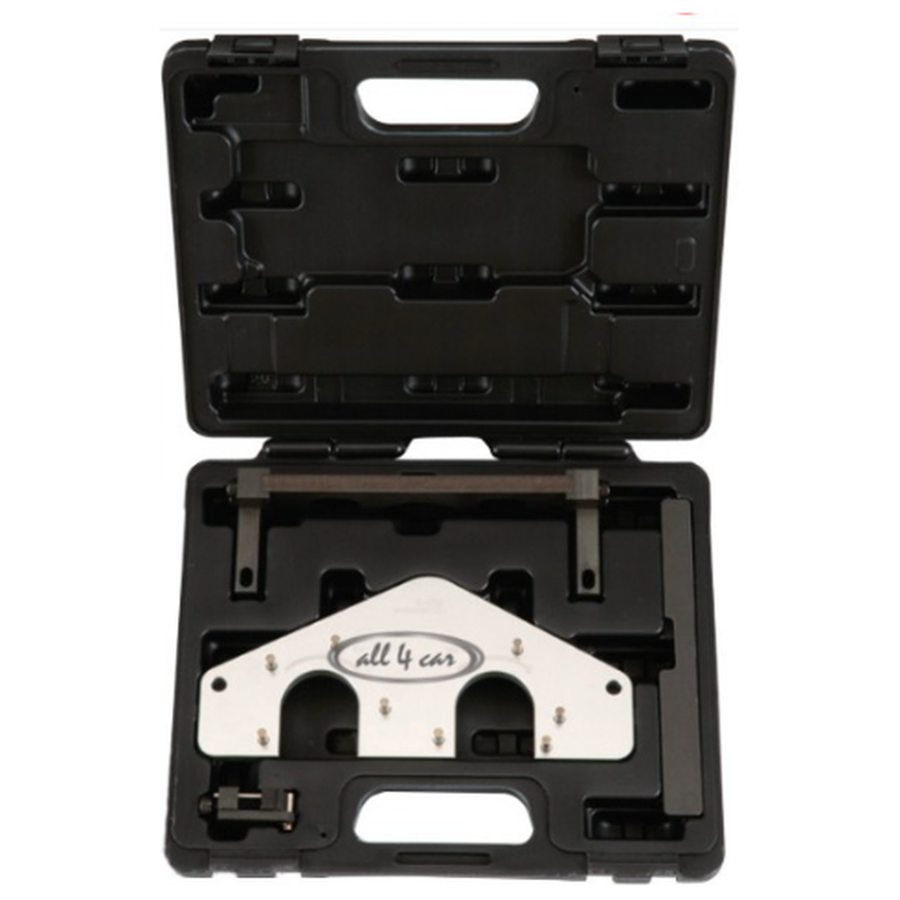 Engine timing tool set for BENZ M156
