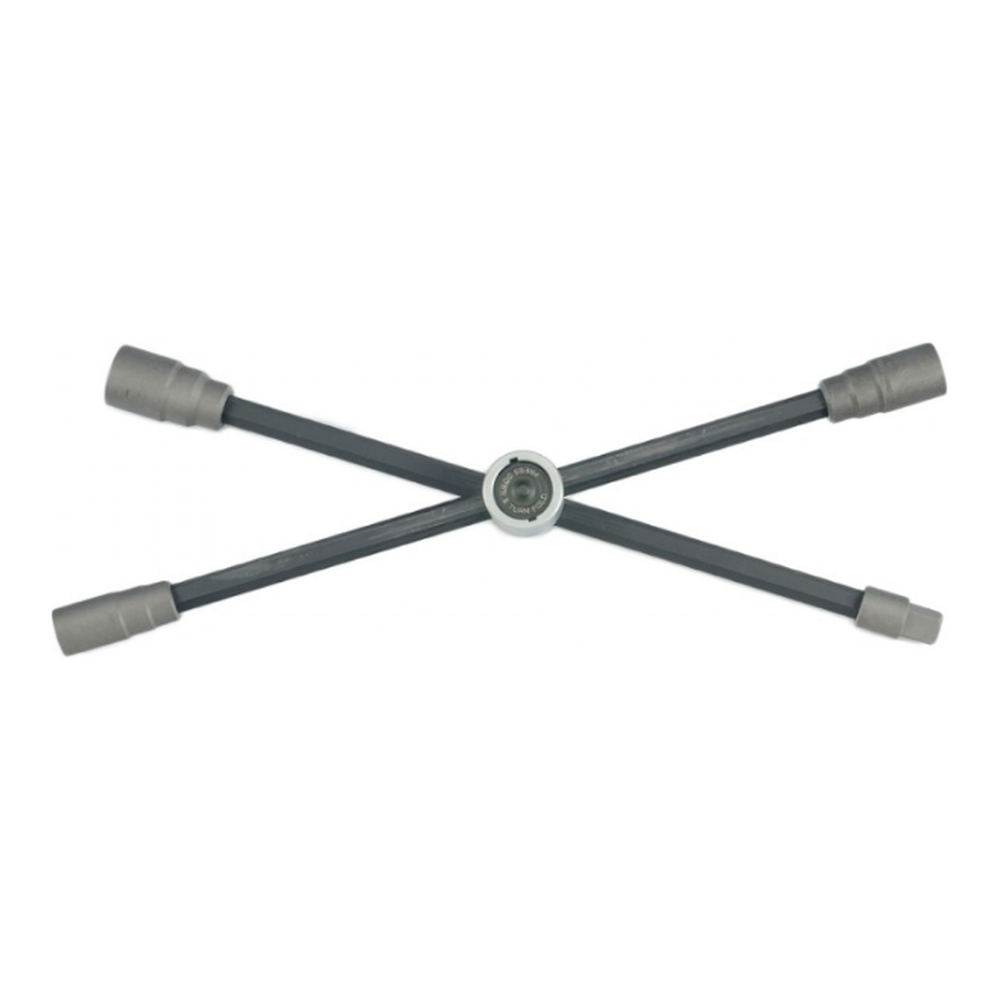 Foldable double-power lug wrench 24"