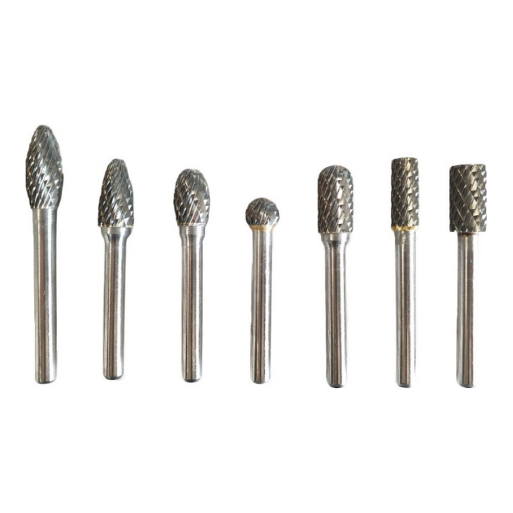 Frezenset 7-delig tungsten carbide