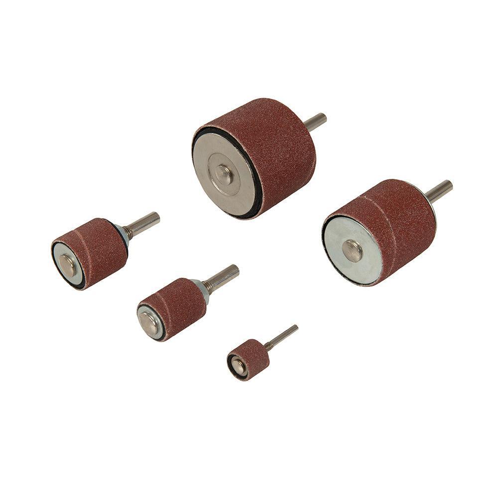 Silverline - 25-delige schuurkoker set 80 korrelmaat