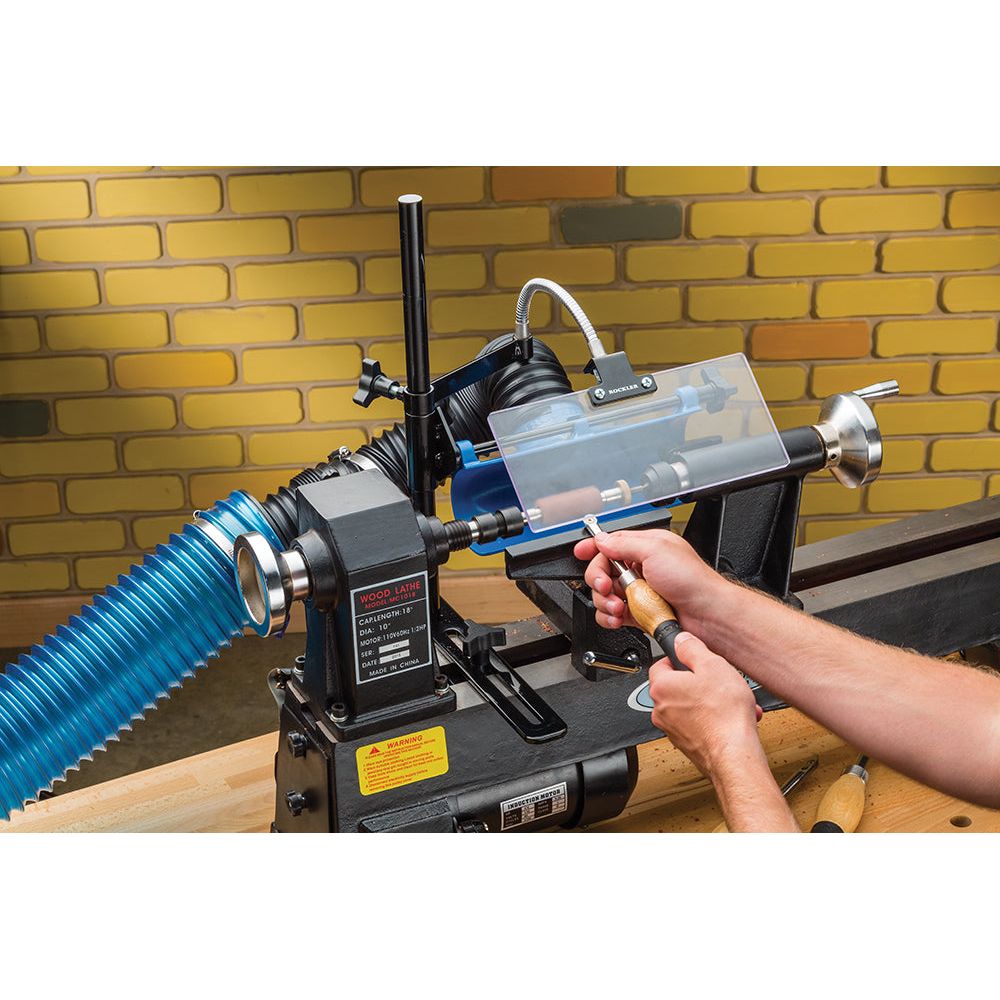 Rockler - Spaandeflector voor draaibank H x L: 102 x 229 mm