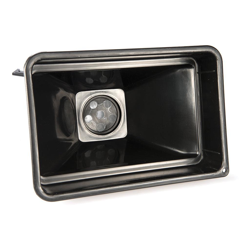 Silverline - Trechter met filter 255 x 165 mm