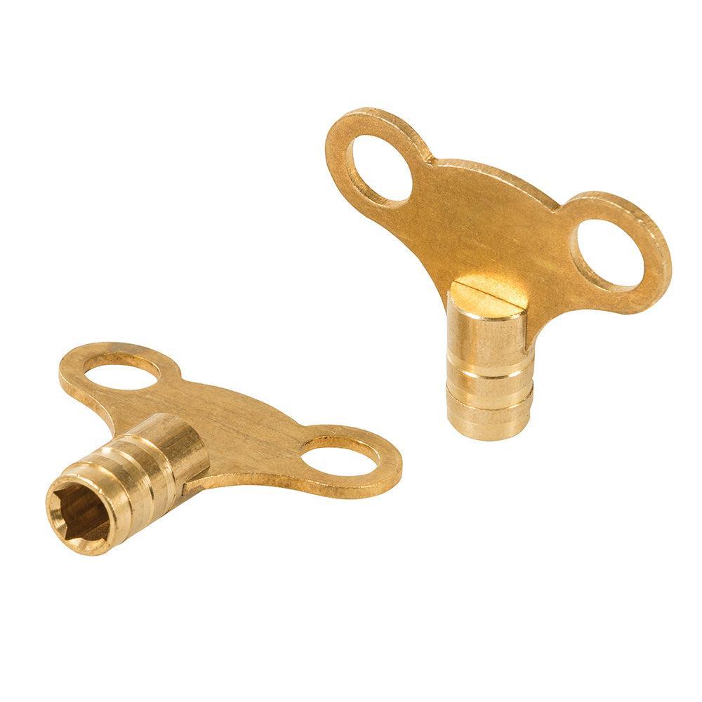 Silverline - Radiator ontluchtingssleutel, 2 pk.