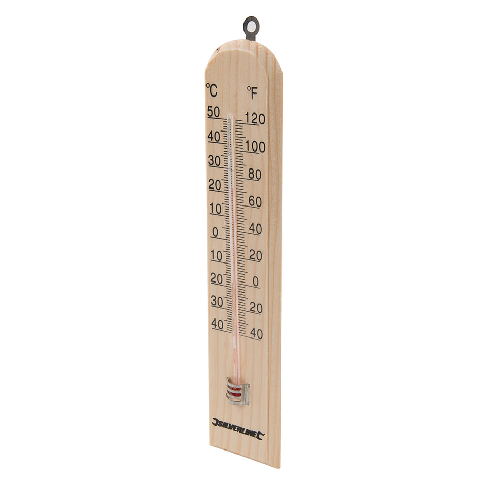 Silverline - Hout thermometer