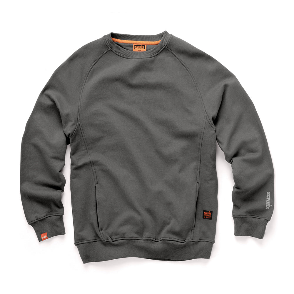 Scruffs - Eco Worker Sweatshirt, grijs