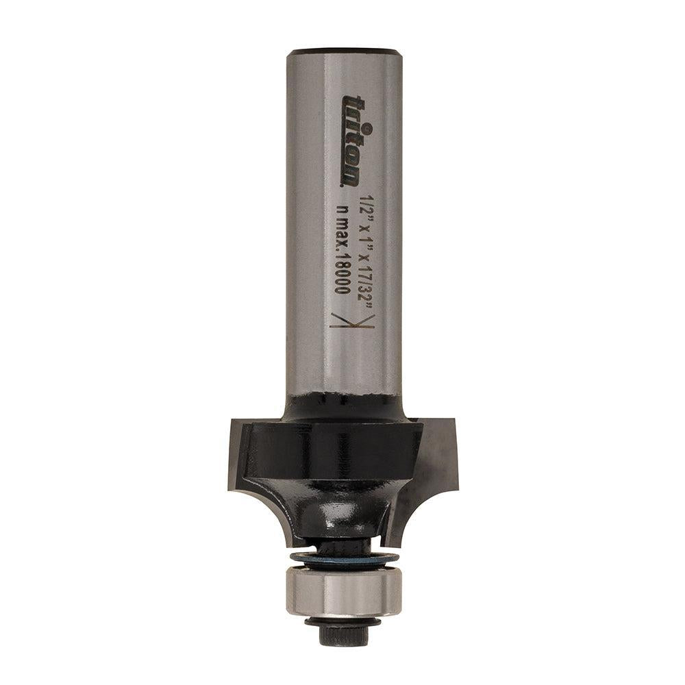 Triton - 1/2" kwartrondfrees 1" x 17/32"