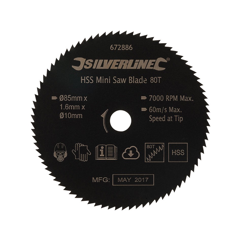Silverline - HSS mini zaagblad