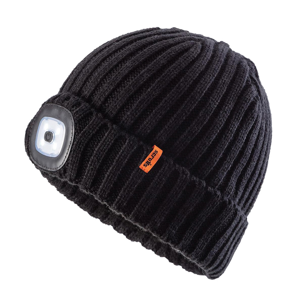 Scruffs - Gebreide beanie-muts met LED