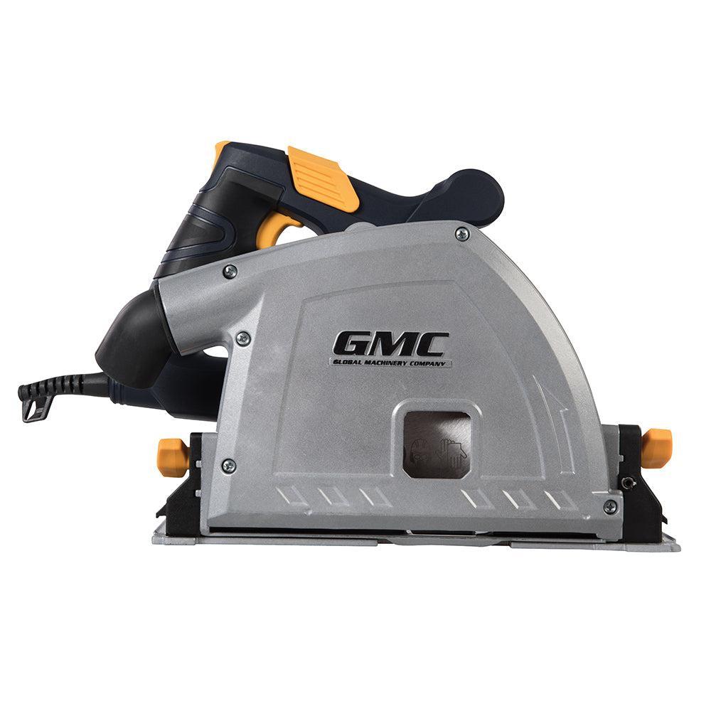 GMC - 1400 W, 165 mm invalcirkelzaag en rails set