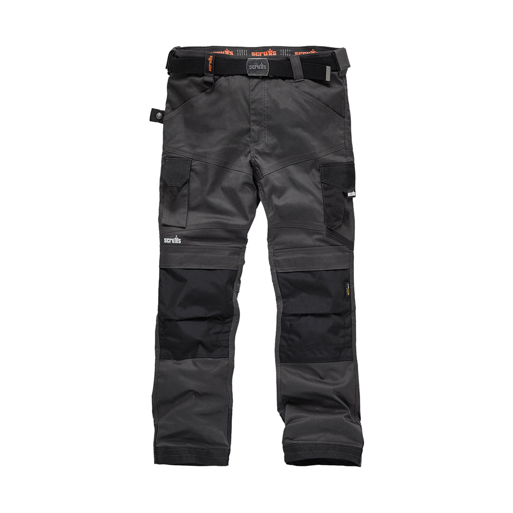 Scruffs - Pro Flex Plus werkbroek, grijs Maat 54 R