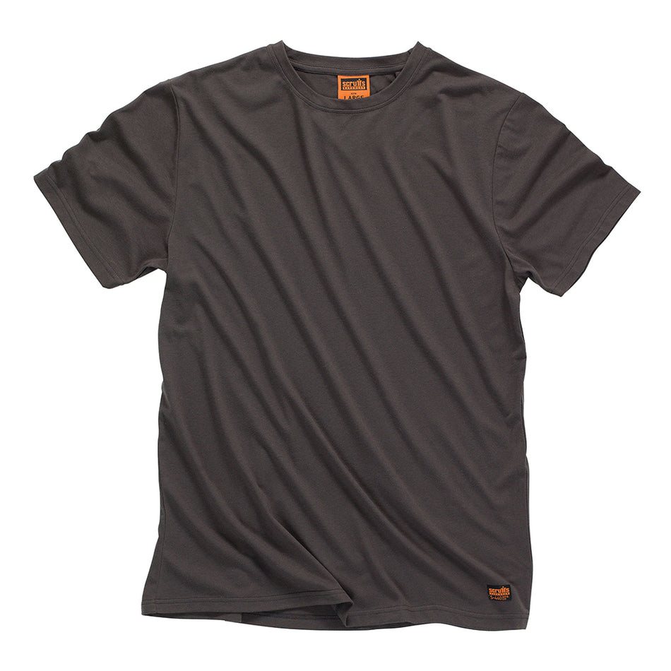Scruffs - Worker T-Shirt, grafiet-0