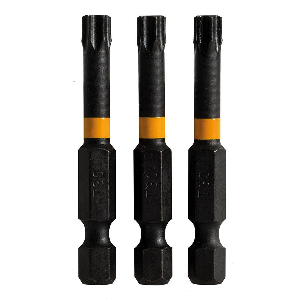 Triton - T30 impact schroefbit, 3 pk. T30, 50 mm