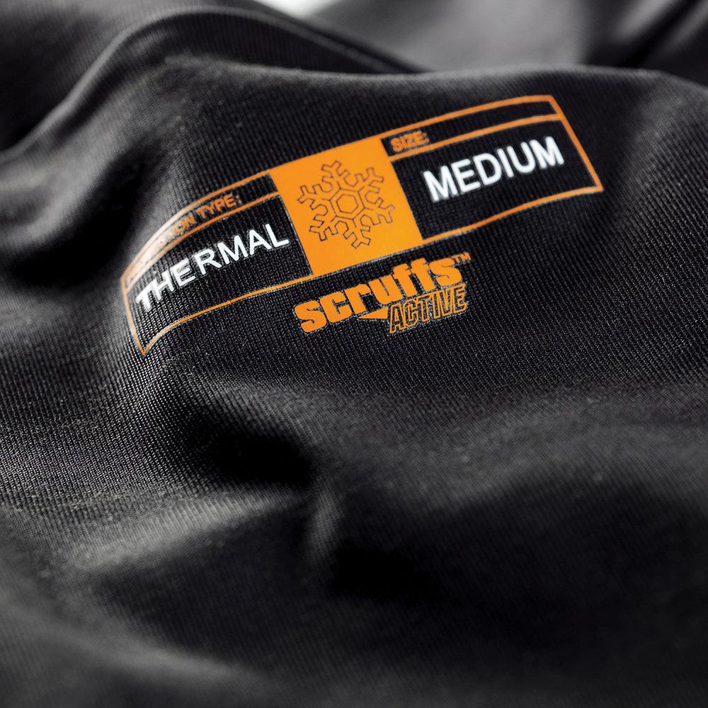 Scruffs - Pro Basislaag Top, zwart Maat L