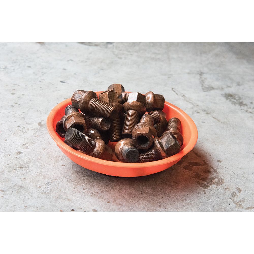 Silverline - 150 mm felgekleurde magnetische bakjes 3-delige set