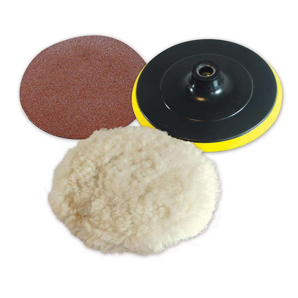 Silverline - 1200 W schuur- en polijstmachine, 180 mm