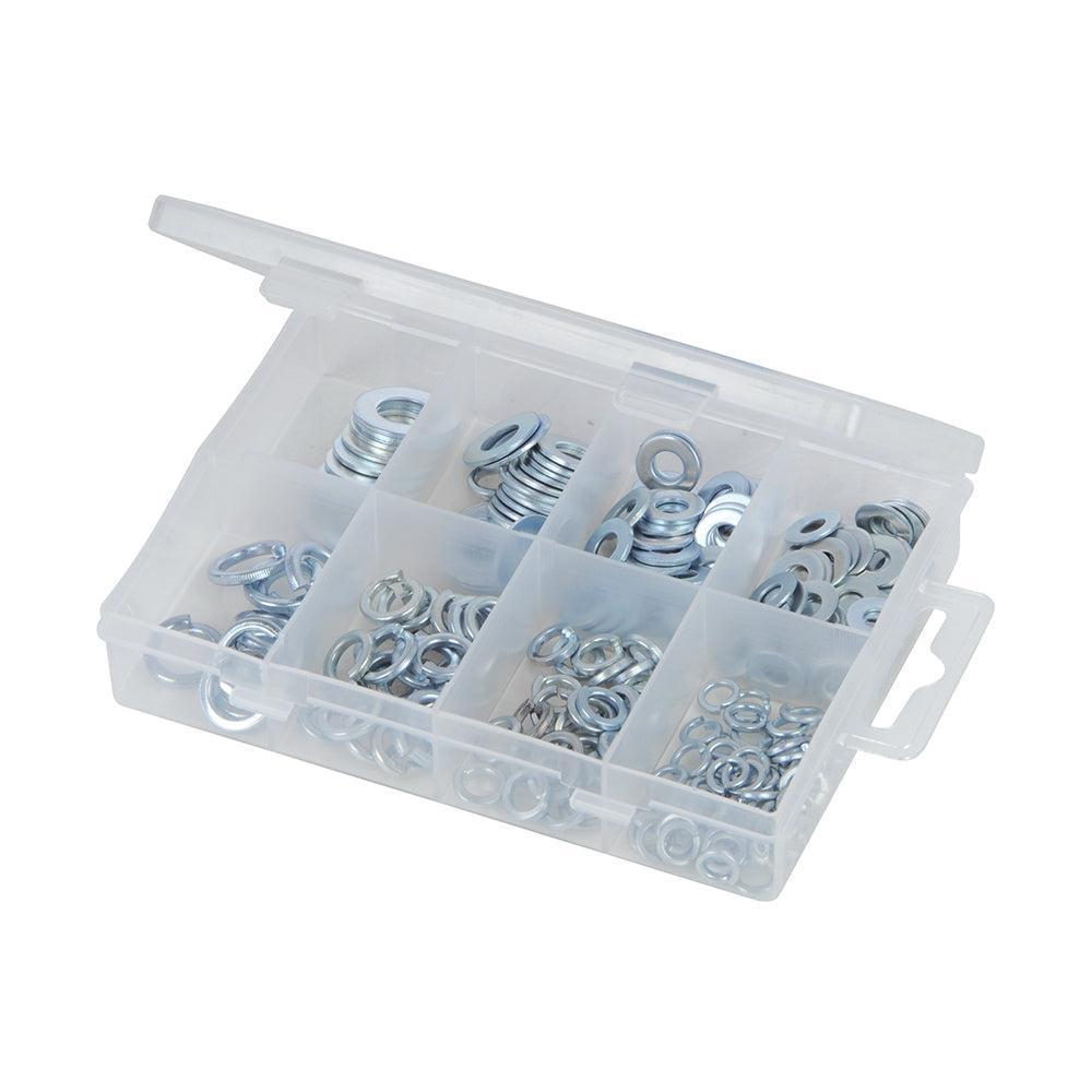 Fixman - Stalen sluitring assortiment 210-delig assortiment