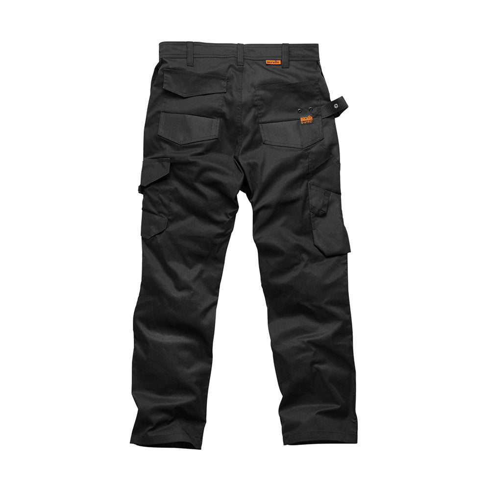 Scruffs - Trade Flex werkbroek, zwart