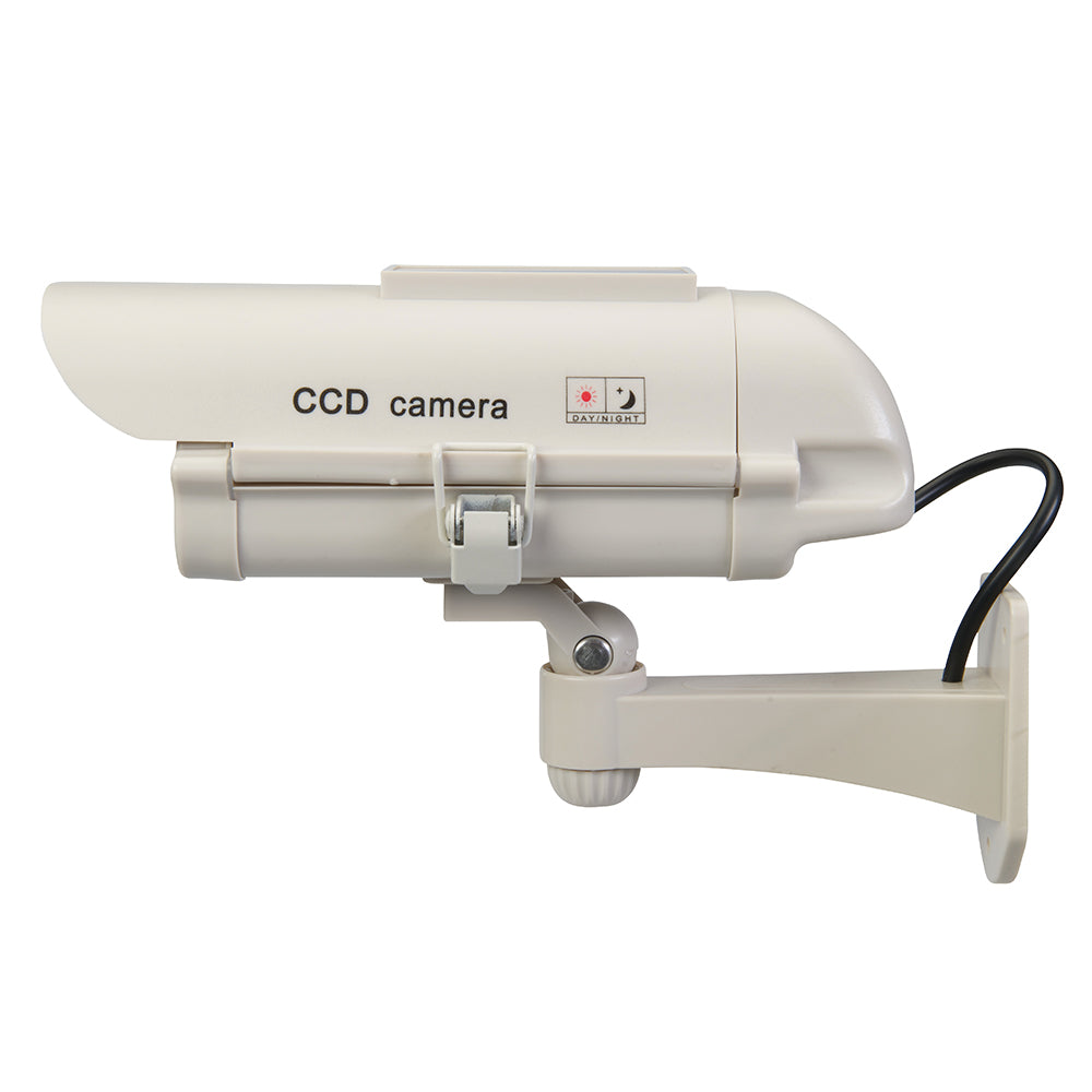 Silverline - Zonnepaneel aangedreven dummy CCTV beveiligingscamera met LED-2