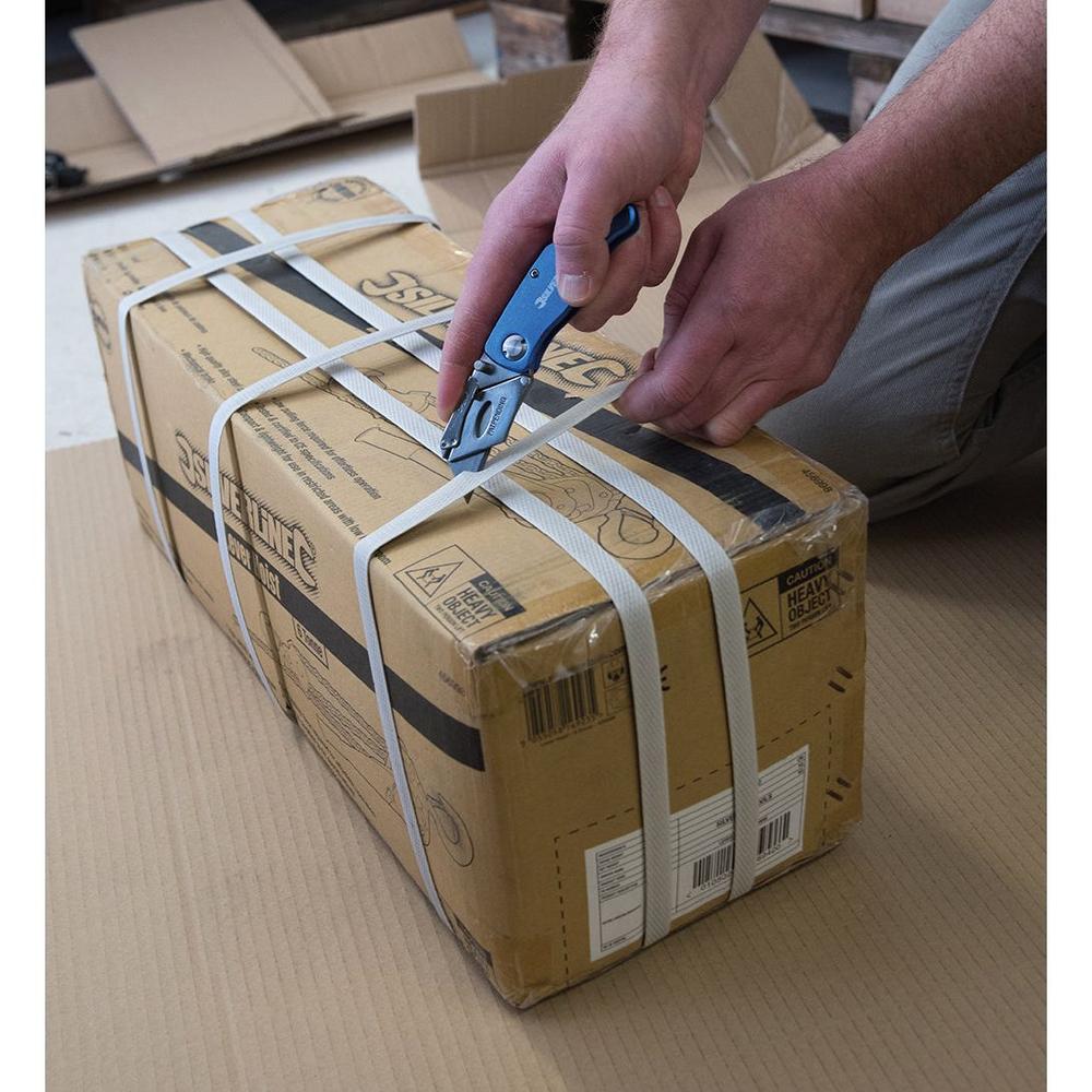 Silverline - Vergrendel snijmes en 10 reserve mesjes 90 mm