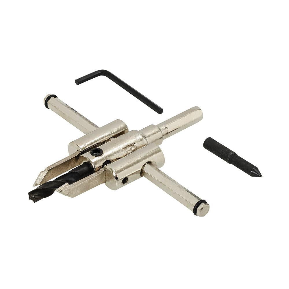 Silverline - Verstelbare gatenzager 30 - 120 mm