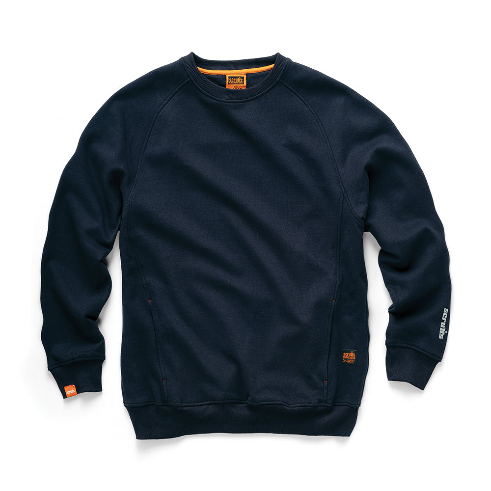 Scruffs - Eco Worker Sweatshirt, marineblauw-0