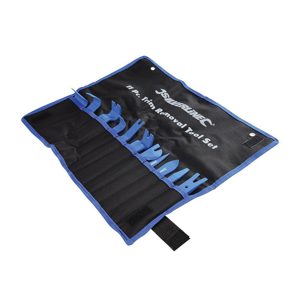 Silverline - Trim verwijderaar set, 11-delig