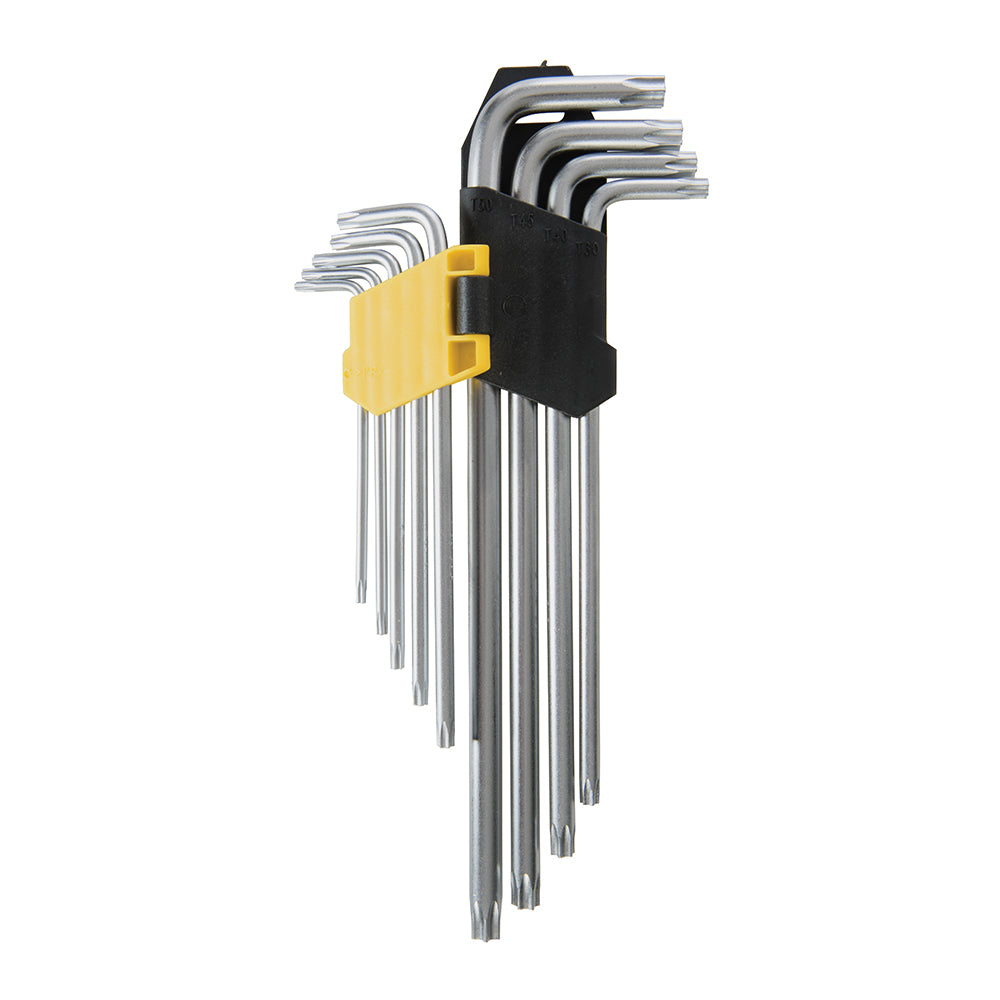 Silverline - 9-delige T10-T50 sleutel set, Expert-3