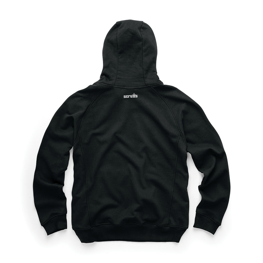 Scruffs - Eco Worker hoodie, zwart-2