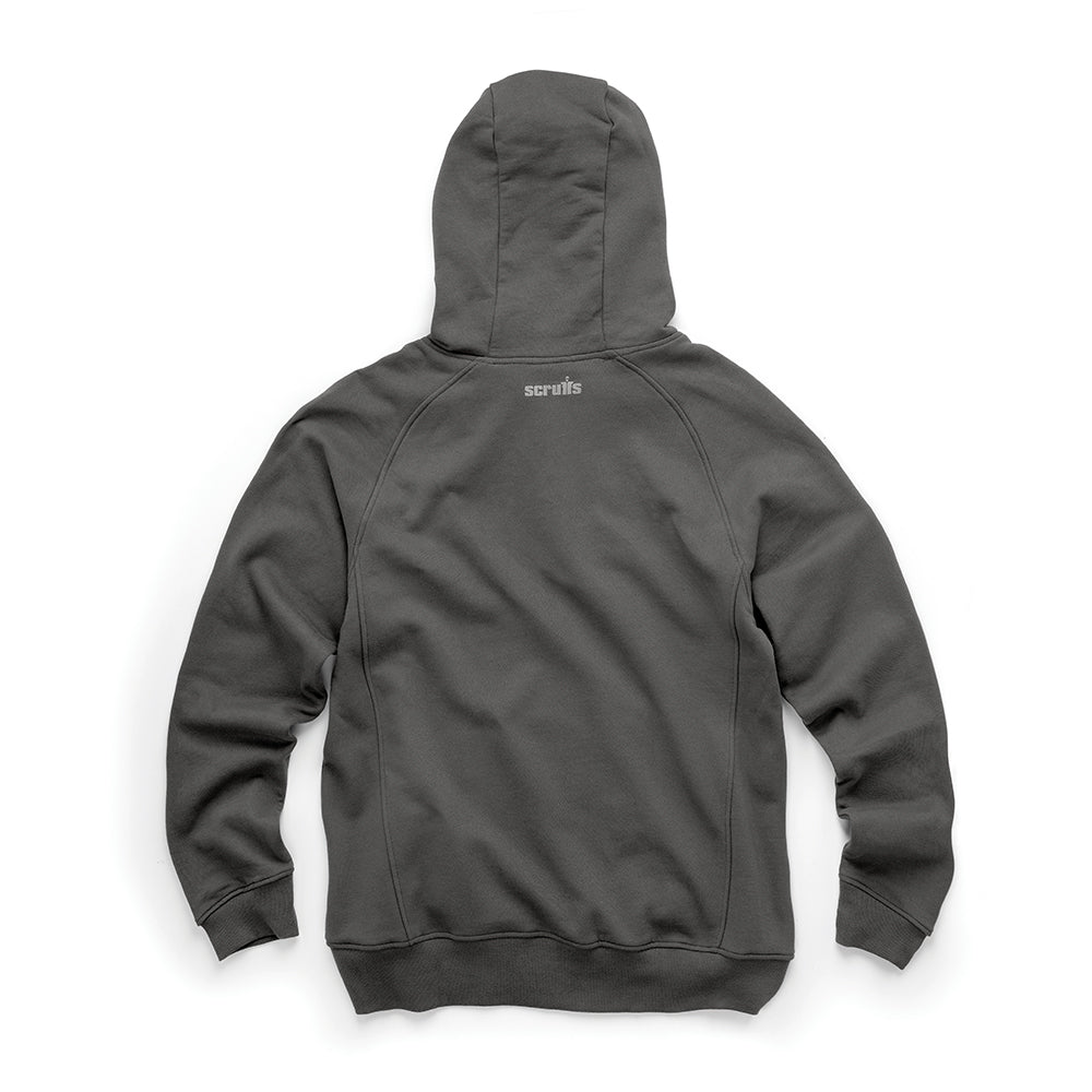 Scruffs - Eco Worker hoodie, grijs-2