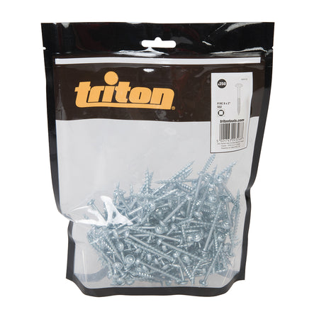 Triton - Zinken pocket boring schroeven met sluitring kop, grof-2