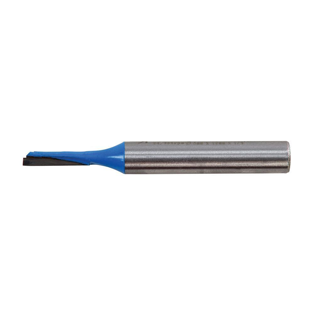 Silverline - 1/4 rechte metrische groeffrees 3 x 12 mm
