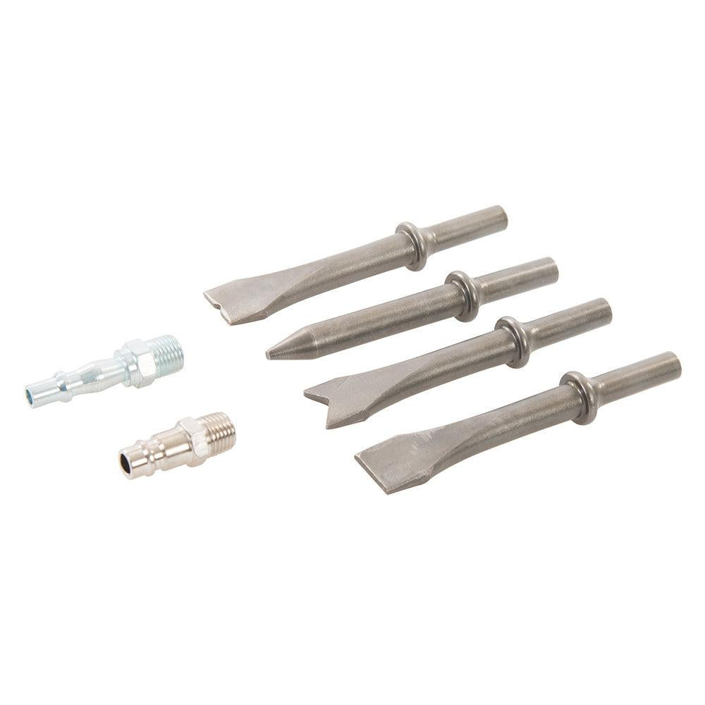 Silverline - 5-delige pneumatische beitelhamer set 5-delige set