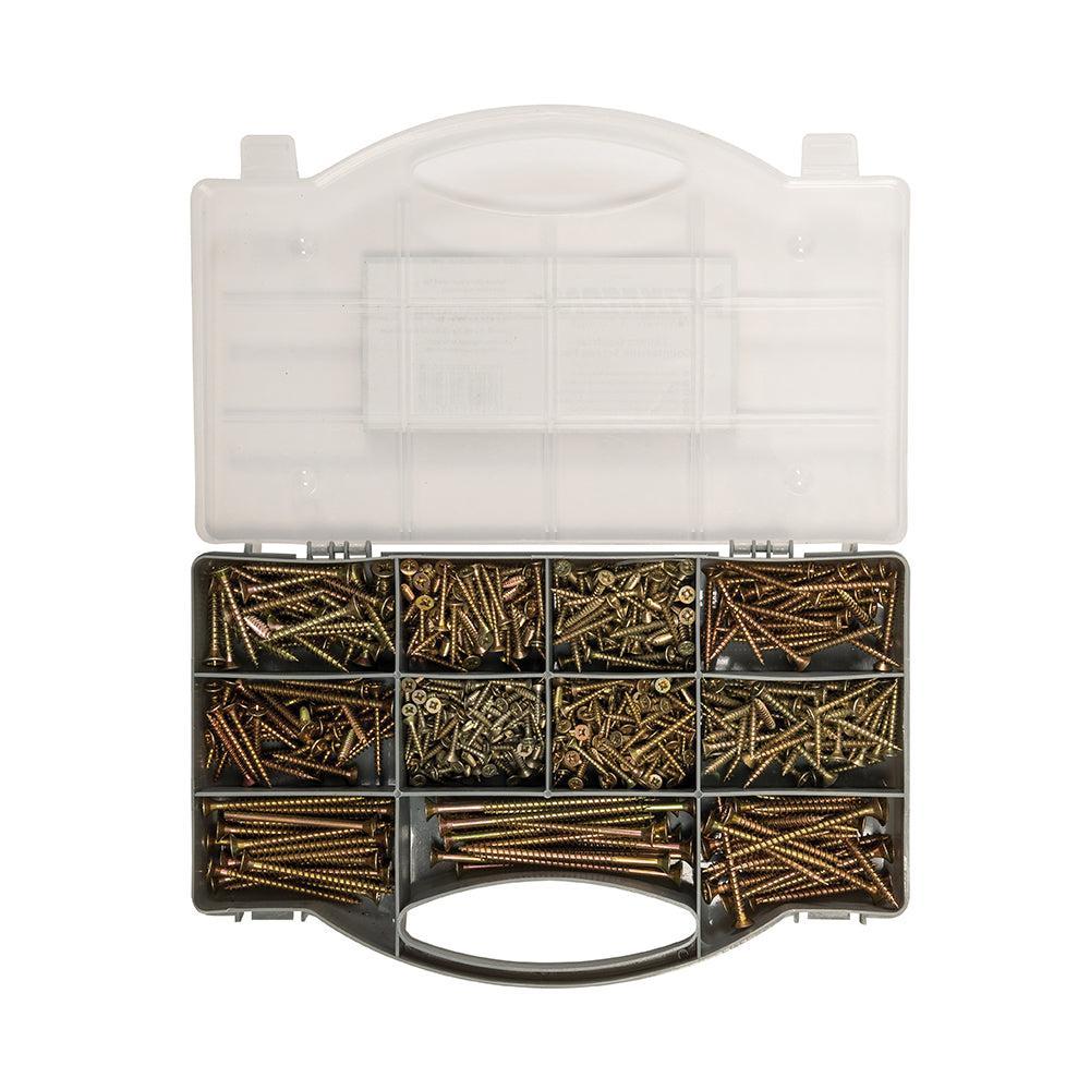 Fixman - Goldstar verzonken schroef assortiment 780-delig assortiment