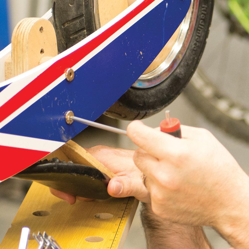 Silverline - 16-delige dopsleutel set met T-handvat