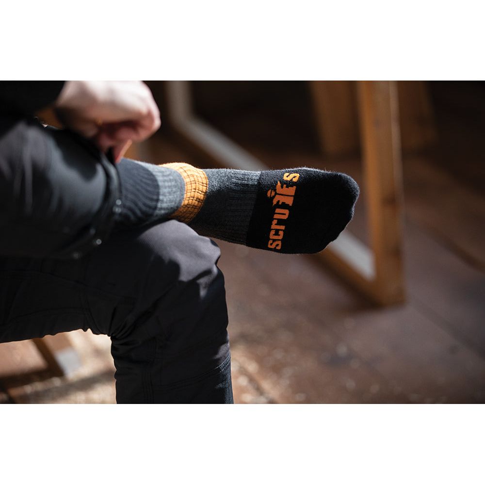 Scruffs - Trade sokken, 3 paar Maat 41 - 43 (7 - 9,5)