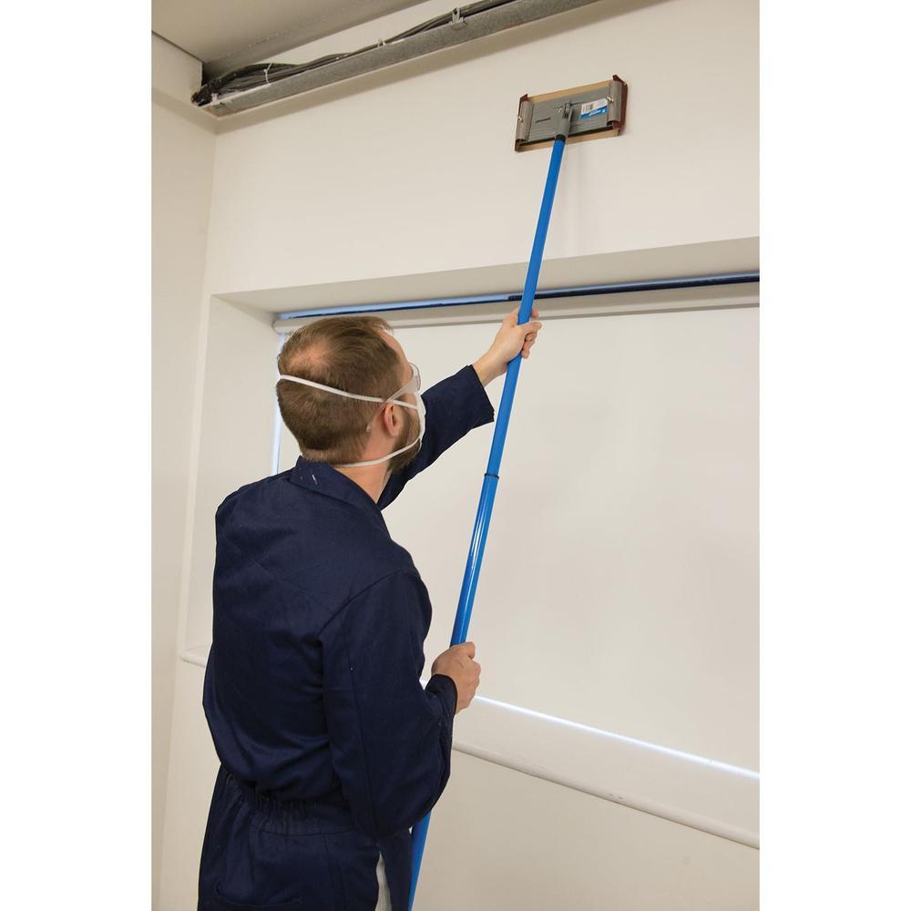 Silverline - Draaibare stok schuurblok 235 x 80 mm