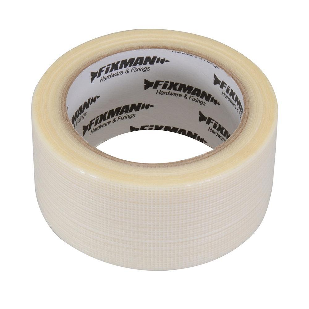 Fixman - 'Heavy-Duty' tape 50 mm x 20 m, transparant