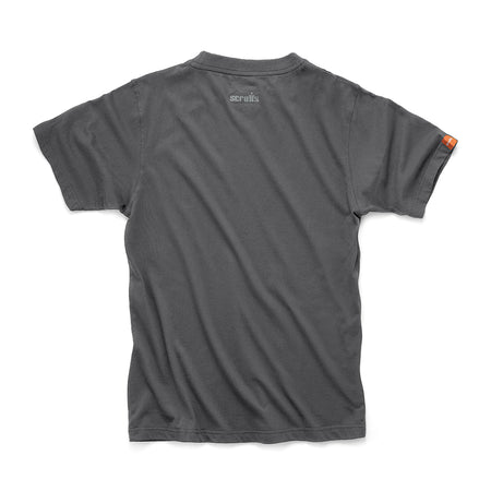 Scruffs - Eco Worker T-shirt, grijs-1