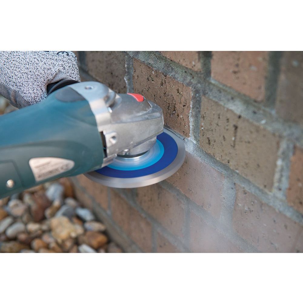 Silverline - Diamant-blad voor het verwijderen van voegmateriaal, 2 stk 115 x 22,23 mm, gesegmenteerde rand