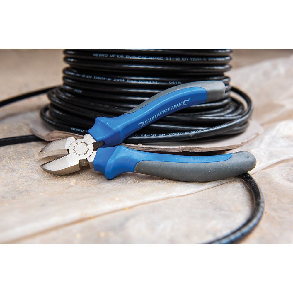 Silverline - Zijsnijtang, Expert 150 mm