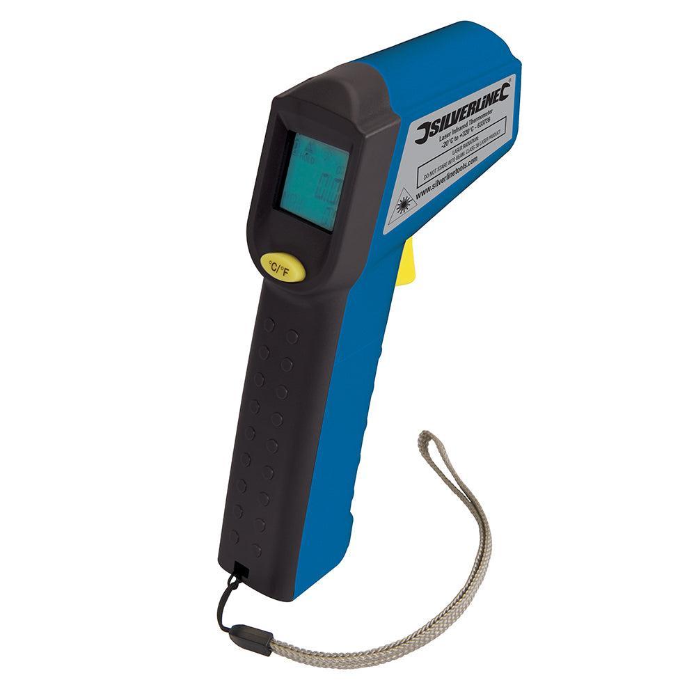 Silverline - Infrarood laser thermometer -38°C tot + 520°C