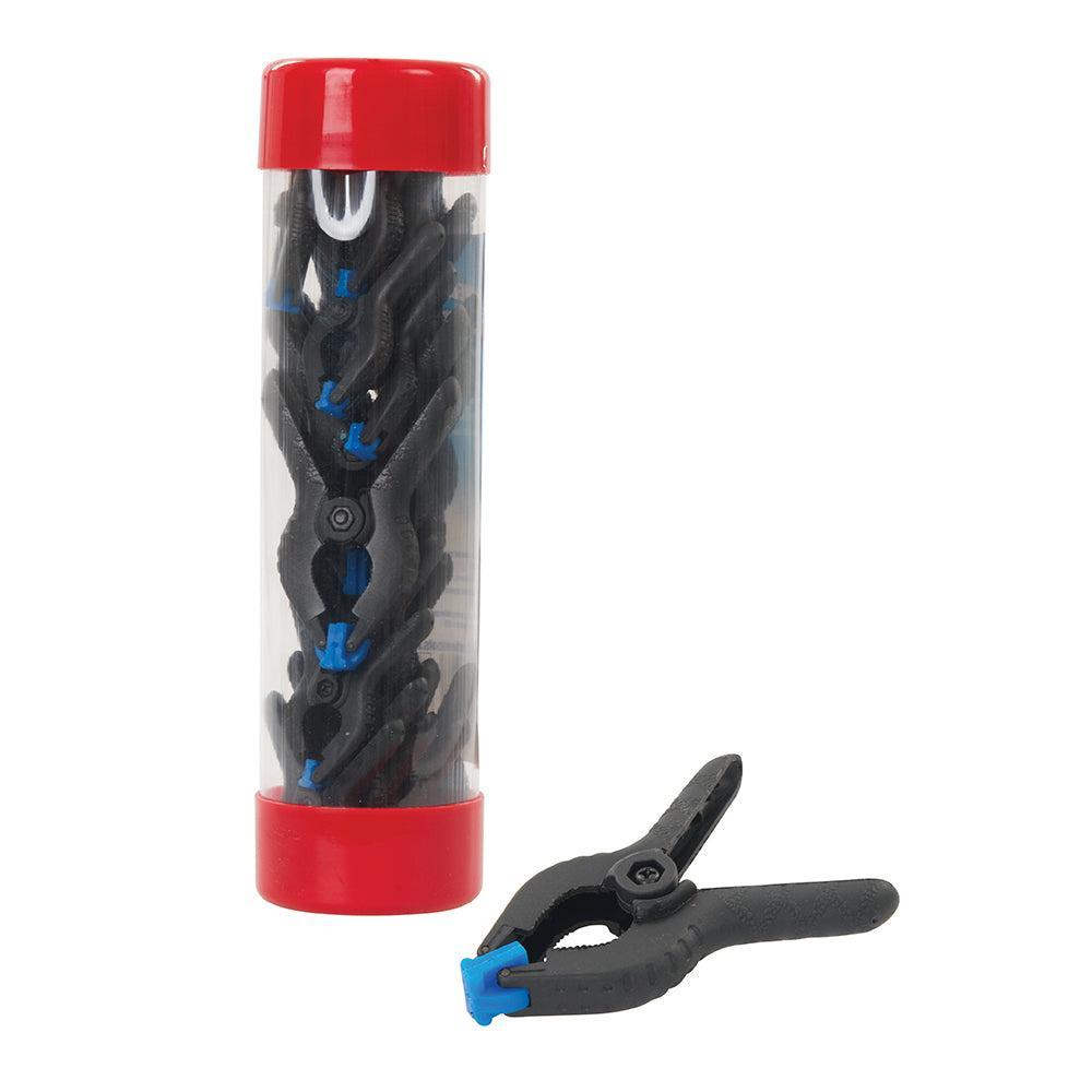 Silverline - 22-delige veerklemmen set 25 mm en 19 mm