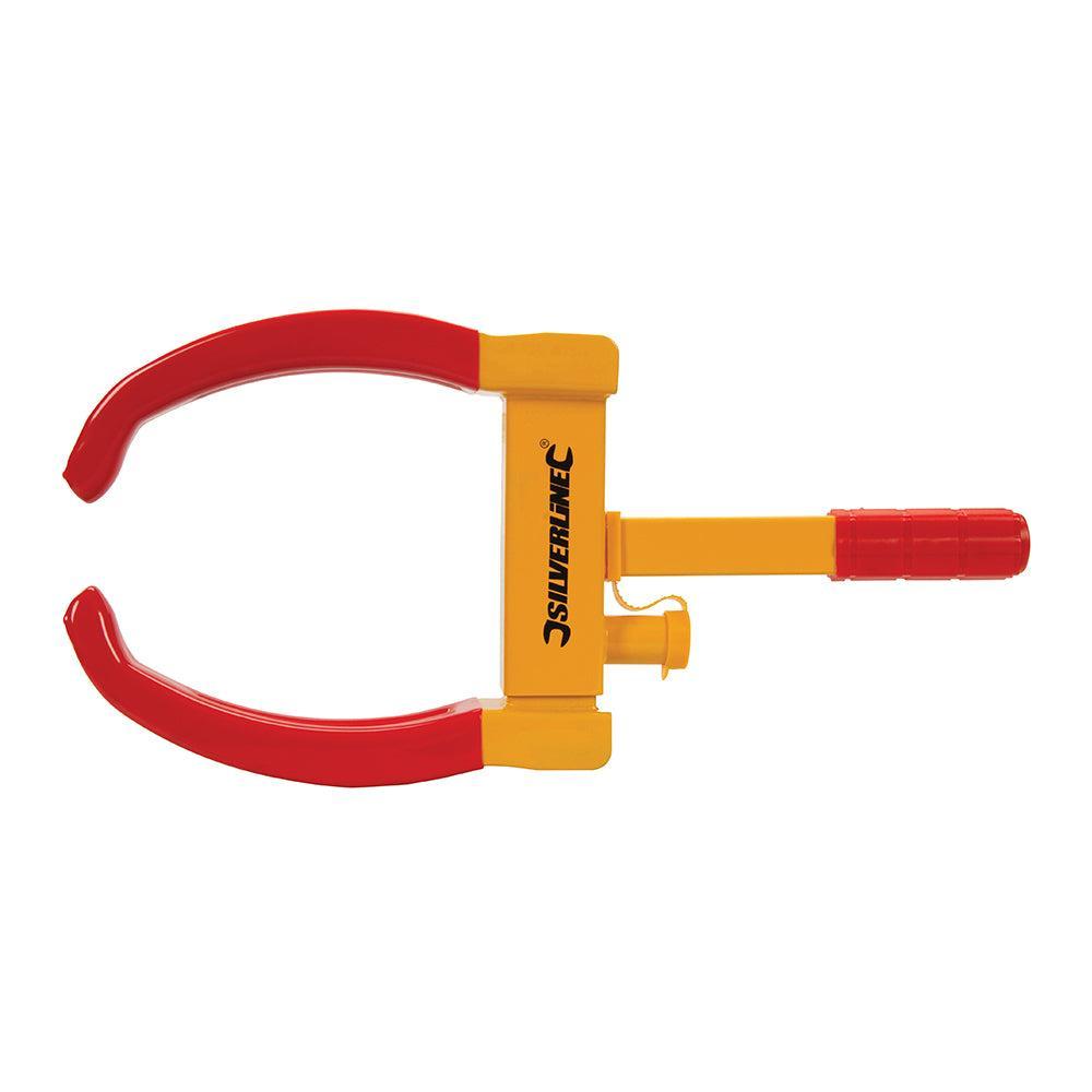 Silverline - Instelbare wielklem met 2 sleutels 175 - 225 mm