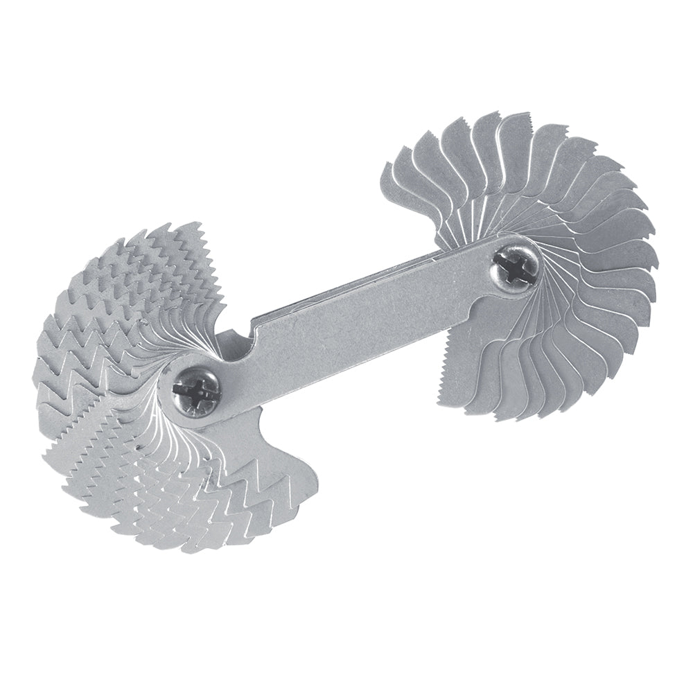 Silverline - Schroefdraadmeter combi 0,25 - 6 mm / 4 - 62 BSW