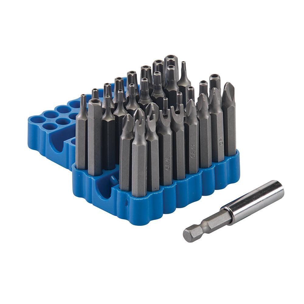 Silverline - 33-delige veiligheid bit set 50 mm
