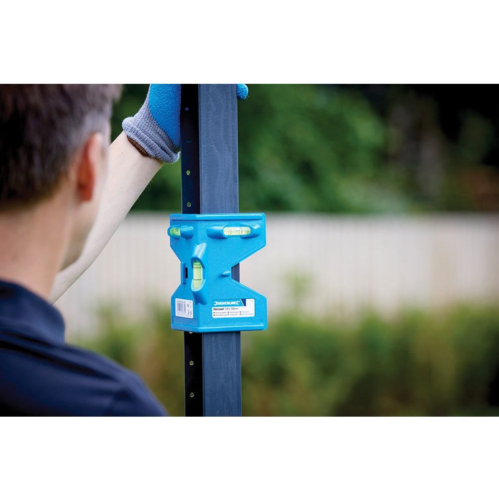 Silverline - Paalwaterpas 140 x 100 mm