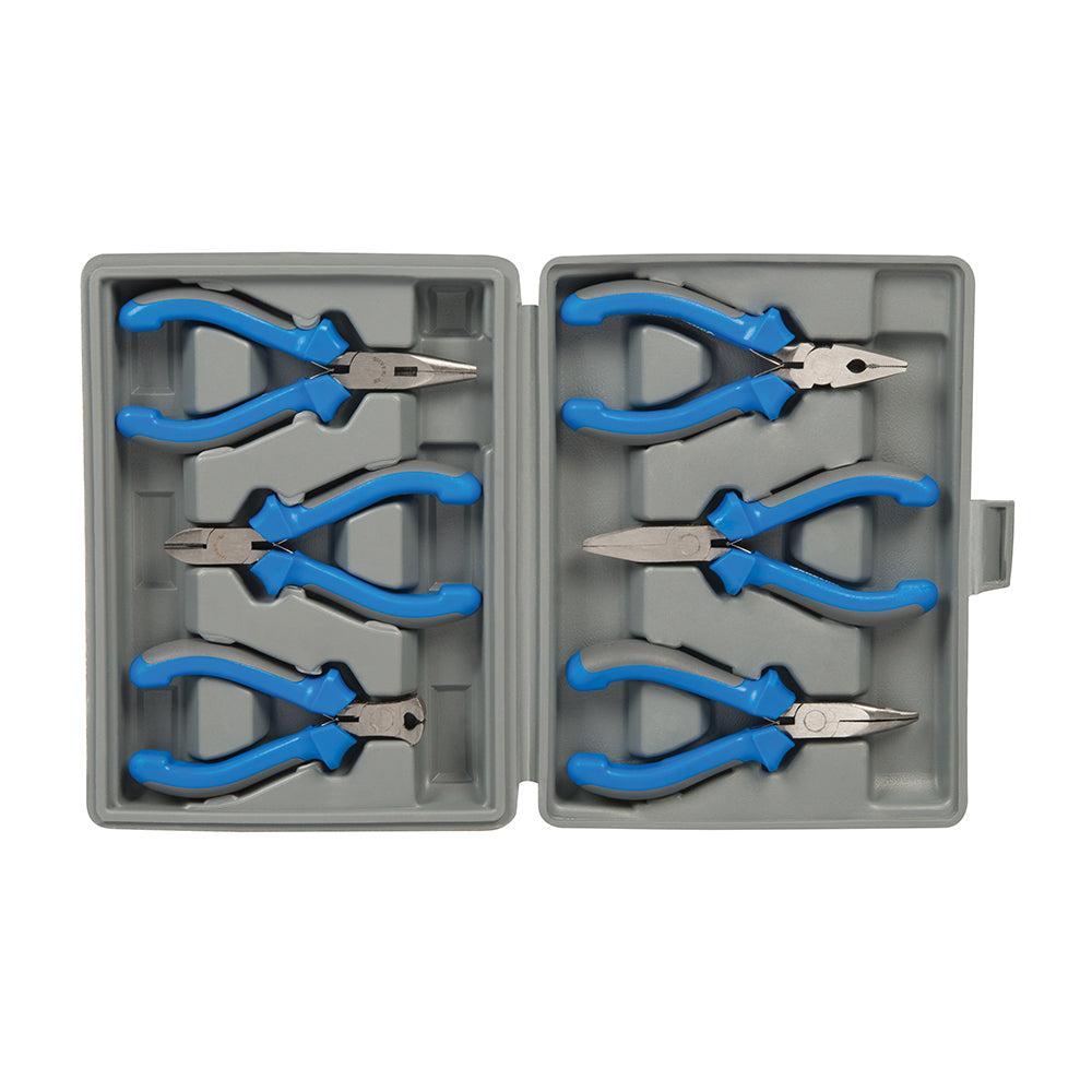Silverline - 6-delige mini tangen set