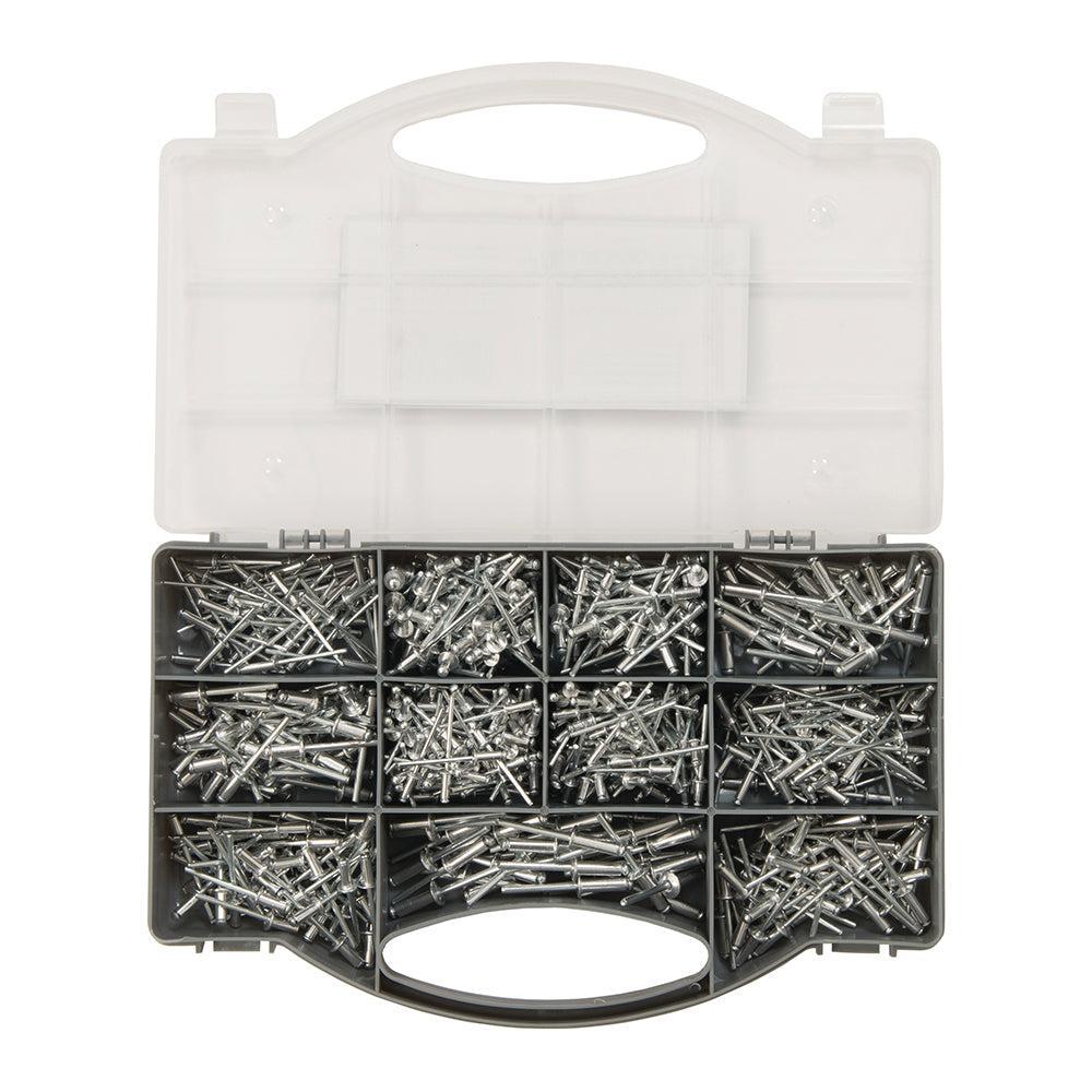 Fixman - Klinknagel assortiment 650-delig assortiment