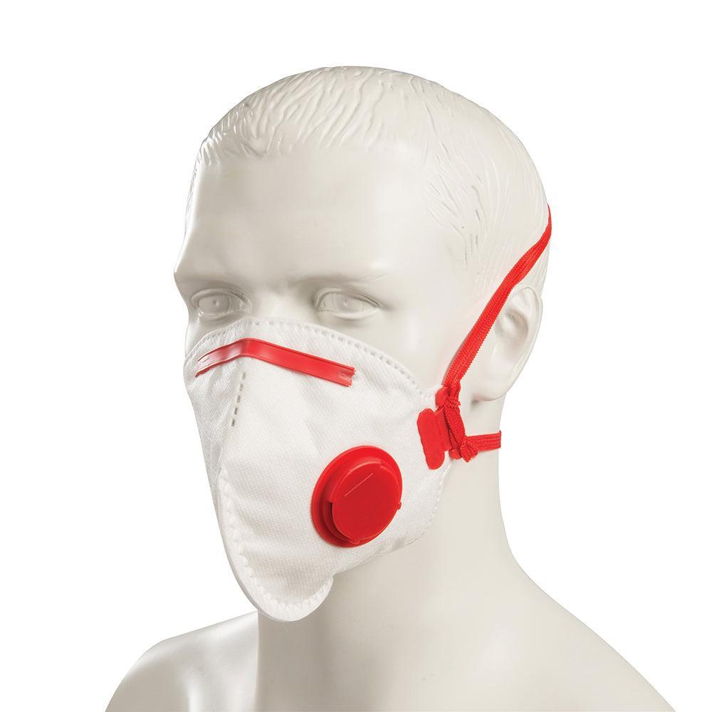 Silverline - Plat vouwbaar FFP3 stofmasker, enkel gebruik